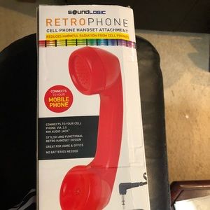 Retro phone handset